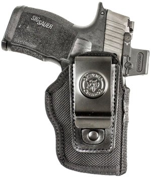DeSantis N87BJ9YZ0 Pro Stealth IWB Black Nylon Holster Sig P365 w/Red Dot