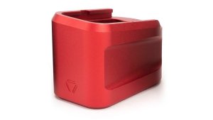 Strike Industries Red Aluminum Mag Plate GLOCK G19 9mm Extension