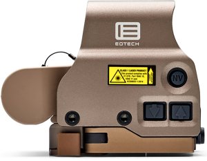 EOTech EXPS-03 Holographic Sight, 68 MOA Circle Dot, Quick-Detach Lever, Night Vision Compatible, Tan