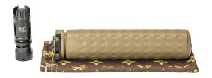 Griffin GA30SDKFDE-W 30 Cal FDE Suppressor Tactical