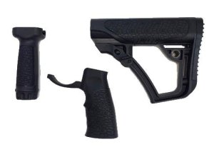 Daniel Defense 2810206145006 Collapsible Buttstock Pistol Grip-Vertical ...
