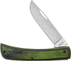Case Cutlery Crossroads Series Sod Buster Green/Black Lam