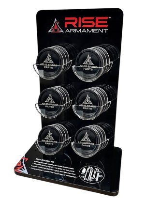 Rise Armament RAOSKDISPLAY Spare Parts Kit Black Aluminum