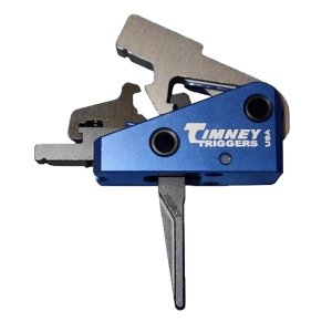 Timney 663SST Targa 2-Stage AR Trigger 2 lbs Straight Black/Blue