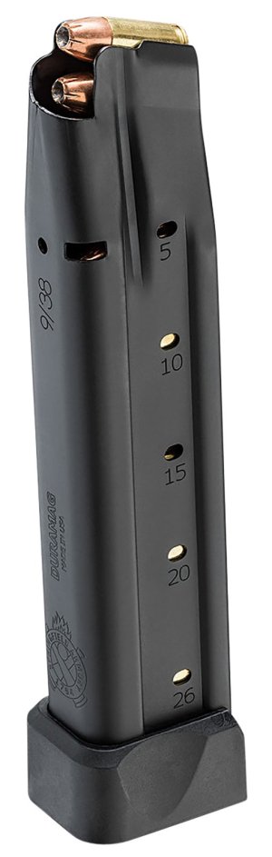 Springfield Armory 1911 DS Prodigy 9mm, 26-Round Magazine, PH6926, Black Steel with Polymer Base Pad