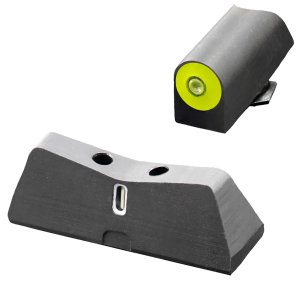 XS Sights GL0011S5Y DXT2 Big Dot Night Sights Glock 42/43/43X/48 Black