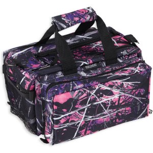 Bulldog BD910MDG Muddy Girl Range Bag 13in Nylon Pink Camo Water-Resistant