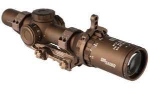 Sig Sauer Tango6T DVO 1-6x24mm FFP Rifle Scope FDE
