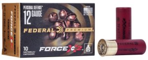 Federal Premium PD12FX2 00 12 Gauge 2.75 In 9 Pellet Buckshot