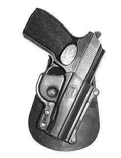 Fobus MAK1 Paddle Holster Makarov Right Hand Black Polymer