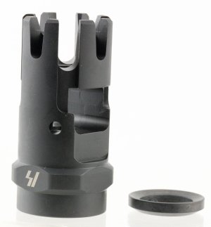 Strike Industries SI CM-COMP Checkmate Compensator 1/2"-28 TPI Black Steel