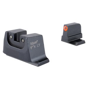 Trijicon 601148 Suppressor/Optic Height Sight Set Orange/Tritium M&P M2.0