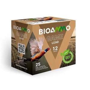 BioAmmo BL3680 12 Ga 1-1/4 oz #8 Lead Shot 25 Rds 1250 FPS Eco-Friendly