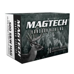 Magtech 500A 500 S&W Mag 400gr SJSP FP Ammo 20rds