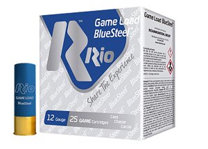 Rio GLBS325 Game Load BlueSteel 12Ga 2.75" 1-1/8oz #5 Shot 25/Box