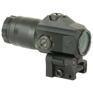 Sig Sauer Juliet3 3x24mm Magnifier with PowerCam QR Mount, Black