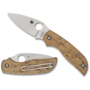 Spyderco C152NLWDP Chaparral Slipit Maple CTS XHP Blade Knife