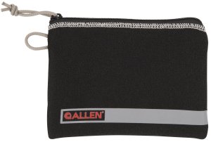 Allen 3626 Pistol Pouch Black Polyester w-Lockable Zippers Id Label ...