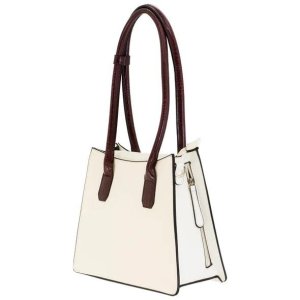Rugged Rare 49710 Myla Concealed Carry Purse, White Vegan Leather