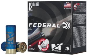 Federal Premium Master Class 12 Gauge 2-3/4 1-1/8oz 1250 FPS #8 MC12HC8