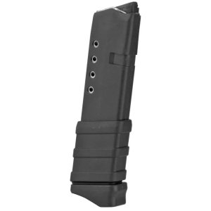 ProMag GLK13 Glock 43 Polymer Magazine, 10-Round 9mm, Black Finish