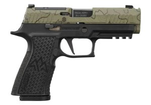 Sig Sauer P320XTEN 10MM 15+1 X-Ray3 Sights Moss Green Cerakote Slide