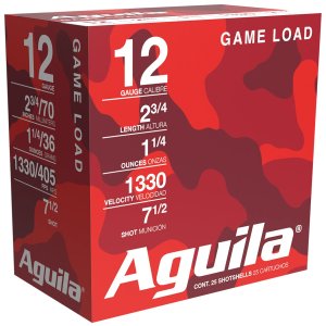 Aguila High Velocity Birdshot 12 Gauge 2.75 In 1 1/4 oz 7.5 Shot
