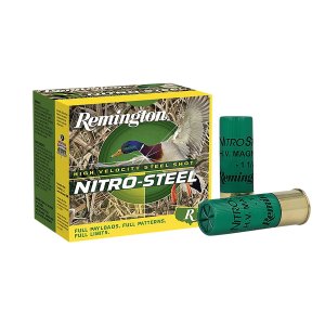 Remington Nitro-Steel 12 Gauge 3 in 1 3/8 oz #2 Shot 25 Rounds