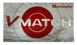 Hornady V-Match .224 Valkyrie 62 Grain ELD-VT 20 Rounds 81533