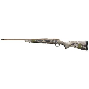 Browning X-Bolt Speed SR 6.5 PRC 3+1 20" Smoked Bronze Cerakote Steel Fluted Sporter Barrel/Ovix Camo Fixed w/Textured Grip Panels Stock