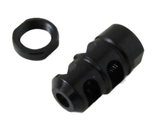 Kel-Tec PLR/SU-5826 Muzzle Brake Kit Black Steel 1/2"-28 tpi Threads