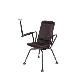 BenchMaster BMSSSC Sniper Seat 360 Shooting Chair Black Steel 360° Rotation