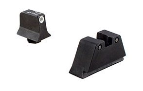 Trijicon 600658 Night Sight Set White Front Black Rear for Glock 22/27