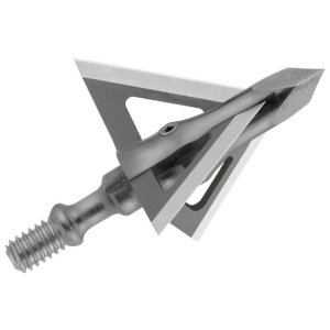 Muzzy 293 Trocar Crossbow Broadheads 125gr 3pk, 1 3/16" Cut, SS Ferrule