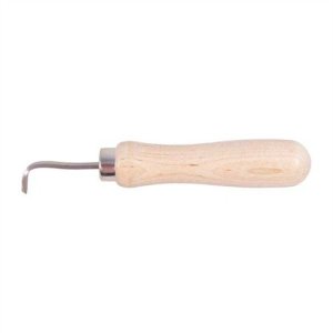 Brownells Curved 1/4 In Curl Scraper