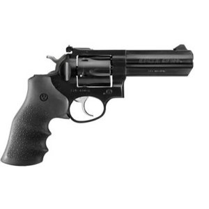 Ruger 1702 GP100 Revolver, 357 Mag, 4.2" Blued Alloy Steel Barrel, 6-Round Capacity, Hogue Monogrip, Adjustable Rear Sight
