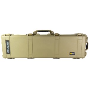 Pelican 1750 Protector Desert Tan Long Gun Case with Foam