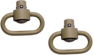 Grovtec GTSW252 Heavy Duty Push Button Swivels Stainless Steel Cerakote