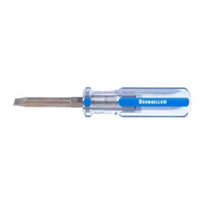Brownells Fixed Blade Screwdriver #18 .36 Shank .040 Blade Thickness