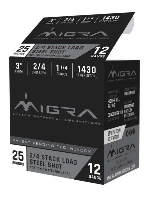MIGRA M12AS24 12G 3" 2-4SHT 1.25 25/10