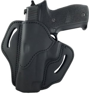 1791 Gunleather BH2.3 OWB Holster LH 1911 5" with Rails Black