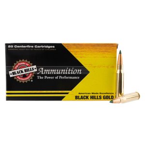 Black Hills Gold Ammo 308 Winchester 168gr Tipped Matchking - Black Hills Gold 308 Winchester 168gr Tmk 20/Box