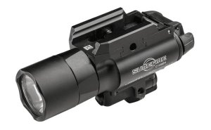 SureFire X400U-A-RD Ultra 1000 Lumen LED Red Laser Weapon Light Black