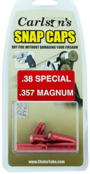 Carlson 00057 Pistol Snap Caps .38 Special .357 Mag 6-Pack