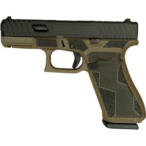 Glock V-Series Model 45 Handgun 9mm Luger 17rd Magazines (3) 3.7 Barrel Kavorka Cerakote FDE Austria