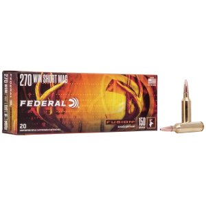 Federal Premium Fusion 270 WSM 150 Grain Soft Point 20 Rounds
