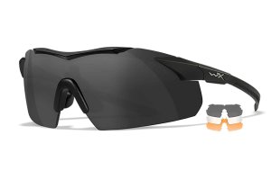 Wiley X 3552 Vapor Comm Polycarbonate Matte Black Frame Lens