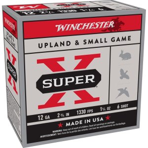 Winchester X126 12 Gauge 2.75 in 1.25 oz #6 Shot 1330 fps 25 Rounds