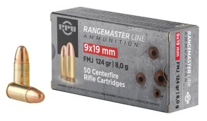 Prvi Partizan Rangemaster PPRM9M 9mm 124gr FMJ 1000 Rounds