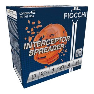 Fiocchi 12CPTR8 Exacta Target 12Ga 2.75" 1oz #8 Shot 25/Box